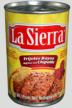 La Sierra - Frijoles Bayos Refritos con Chipotle/Gebratenes Bohn